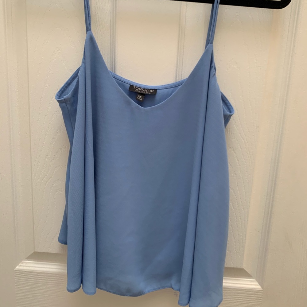 Topshop blue tanktop